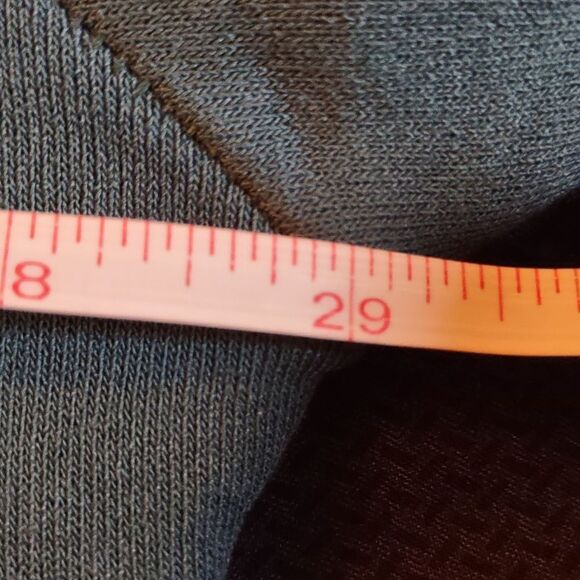 Peanuts Joe Cool Women's XL Loose Fit Crop Top Fleece lined Teal Pink Sweatshirt - Picture 6 of 9